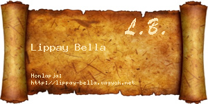 Lippay Bella névjegykártya